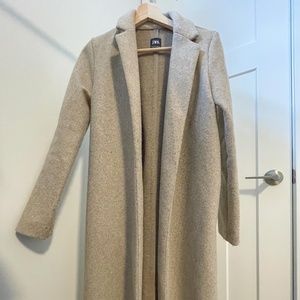 Zara oatmeal coat